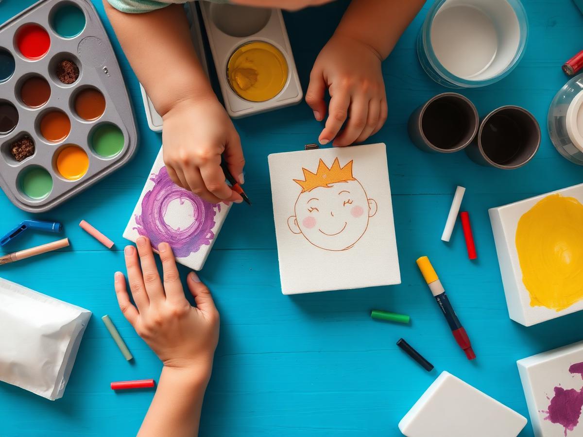 Kids create & take it home