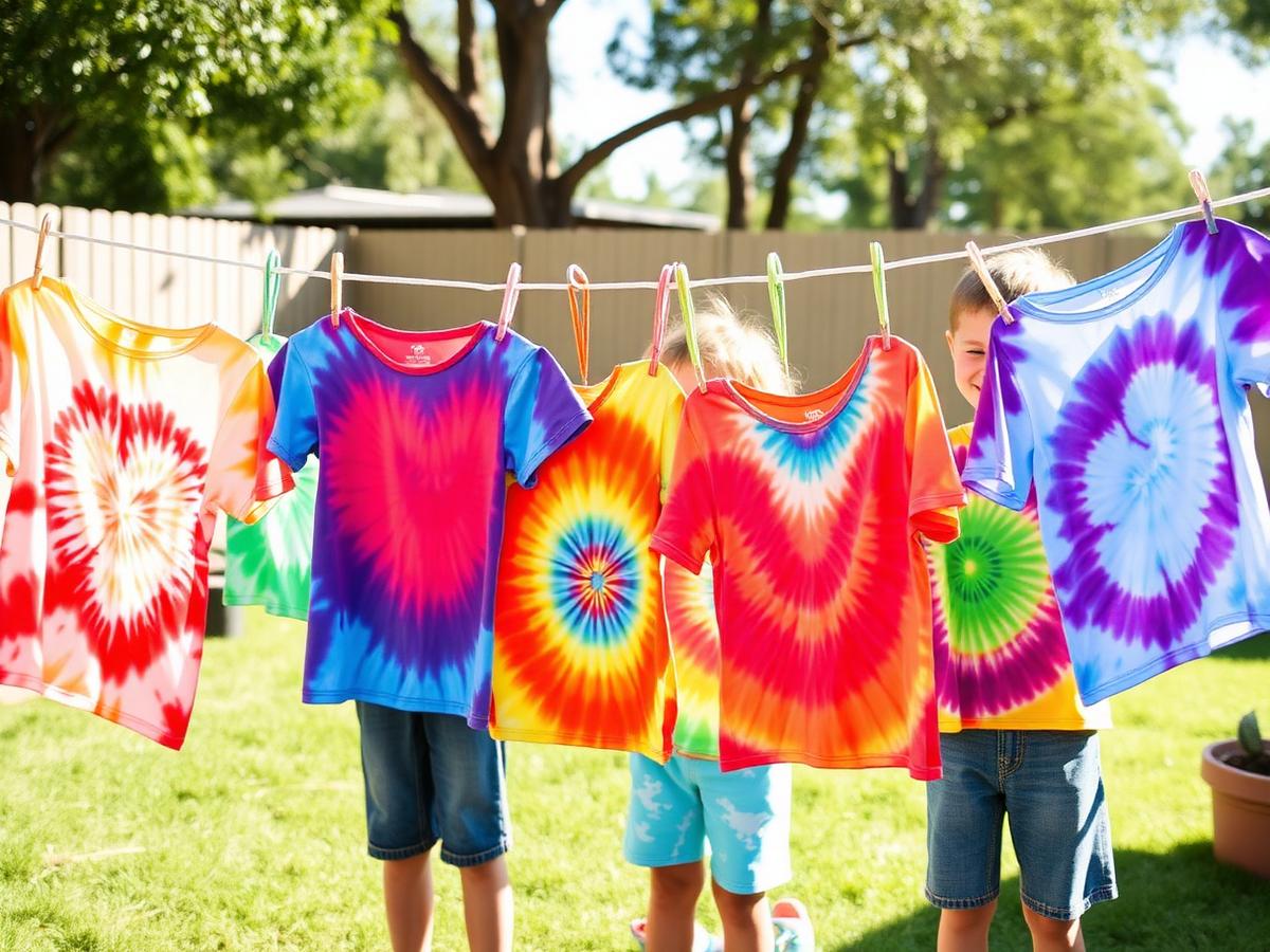 Backyard party moment